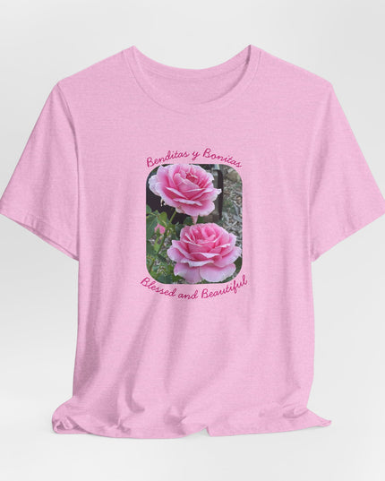 "Blessed and Beautiful" Unisex Jersey Short Sleeve Tee