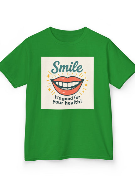 "Smile" Kids Heavy Cotton Tee