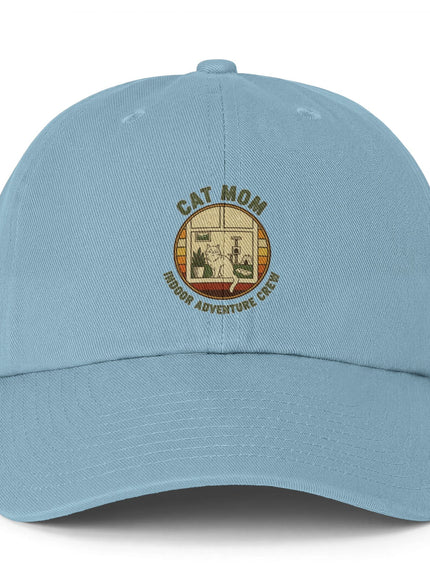 "Cat Mom Adventure Crew" Clean Up Cap