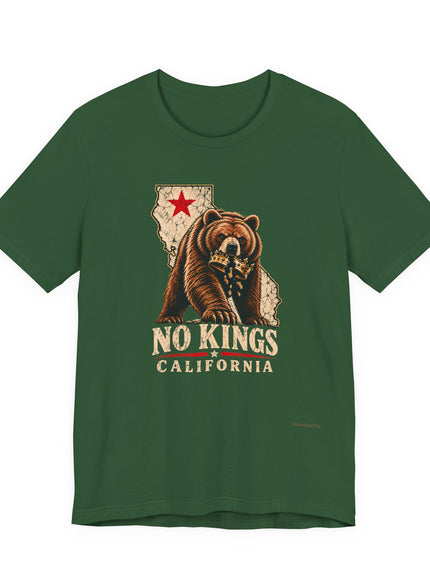 "No Kings Day" Unisex Jersey Short Sleeve Tee