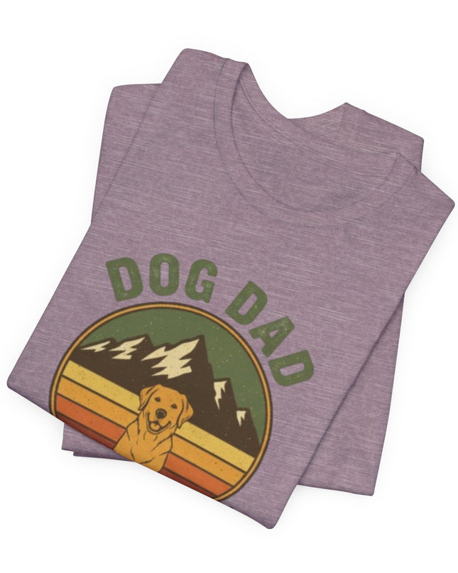 "Dog Dad Adventure Crew" Unisex Jersey Short Sleeve Tee