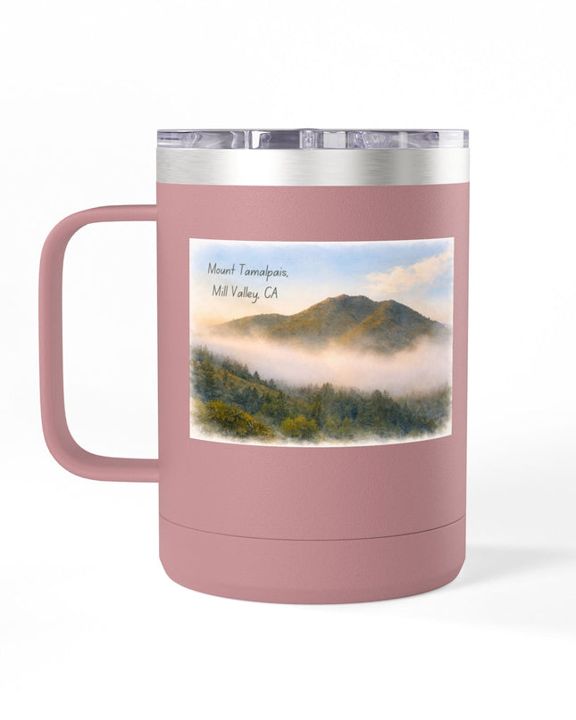 "Mount Tamalpais, Mill Valley, California" Coffee Mug Tumbler, 15oz