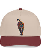 One size / Maroon / Khaki