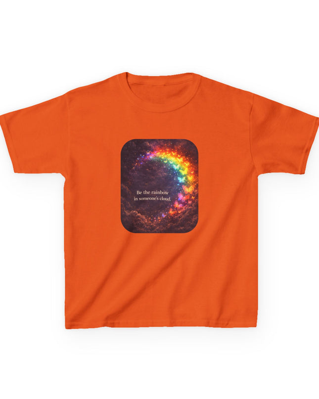 "Be the Rainbow in Someone's Cloud" Kids Heavy Cotton Tee