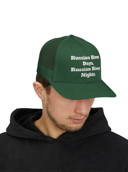 "Russian River Days, Russian River Nights" Snapback Trucker Cap