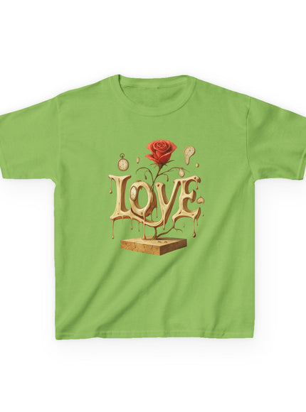 "Love (Salvador Dali style)" Kids Heavy Cotton Tee