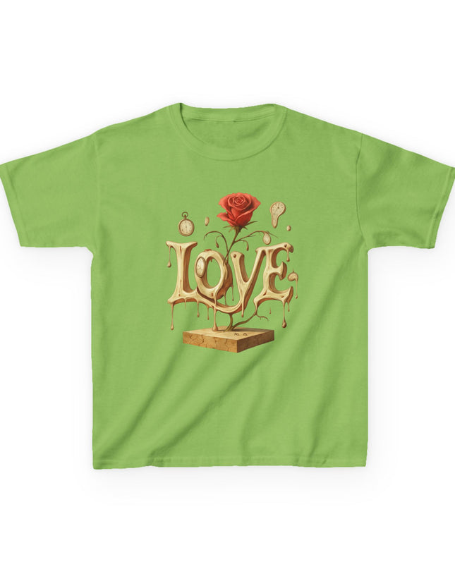 "Love (Salvador Dali style)" Kids Heavy Cotton Tee