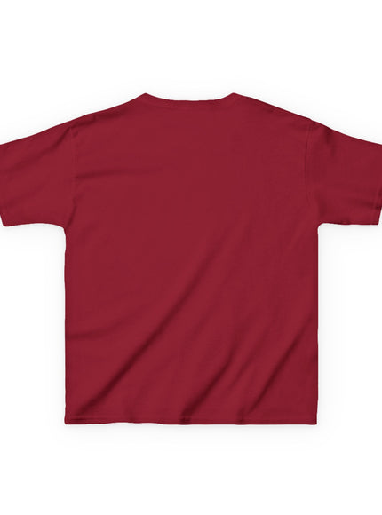 "Cat Face Sketch" Kids Heavy Cotton Tee