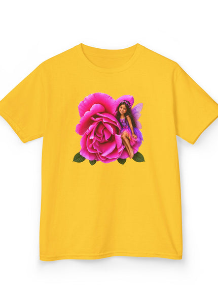 "Rose Fairy" Kids Heavy Cotton Tee