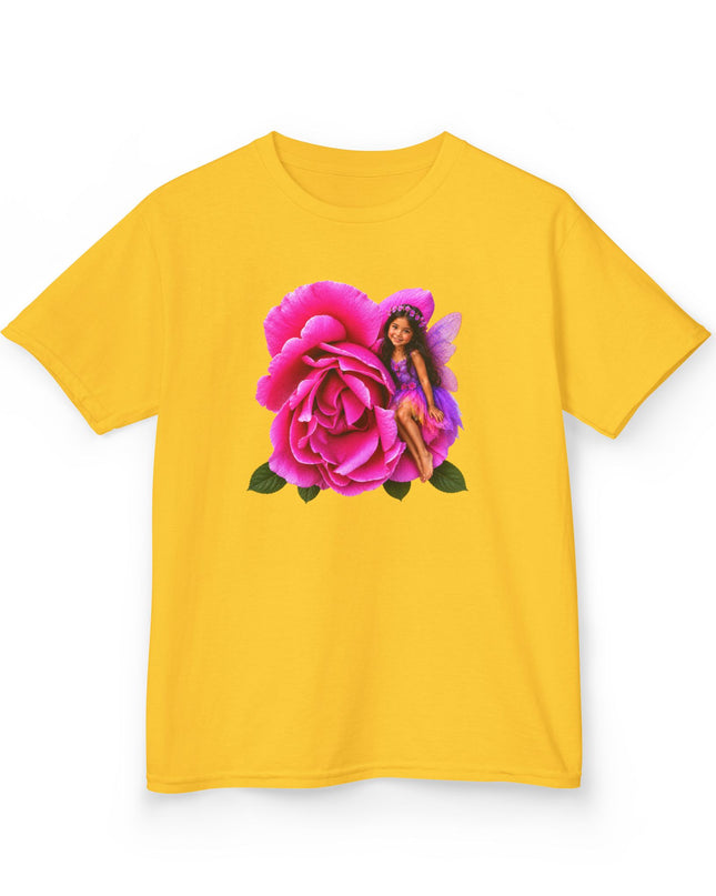 "Rose Fairy" Kids Heavy Cotton Tee