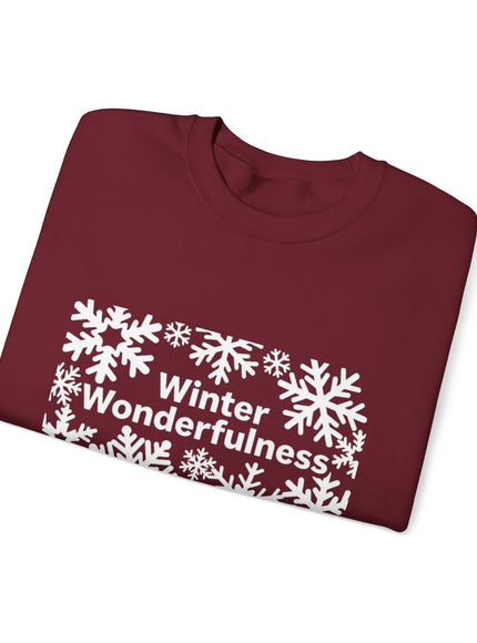"Winter Wonderfulness" Unisex Adult Sweatshirt