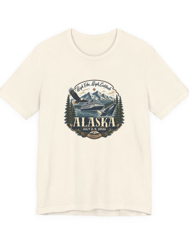"Alaska" Unisex Jersey Short Sleeve Tee
