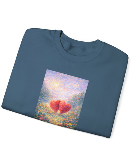 "Valentine's Day - Monet Style" Unisex Adult Sweatshirt