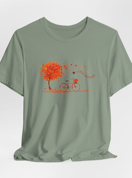 "I Love Autumn" Unisex Jersey Short Sleeve Tee