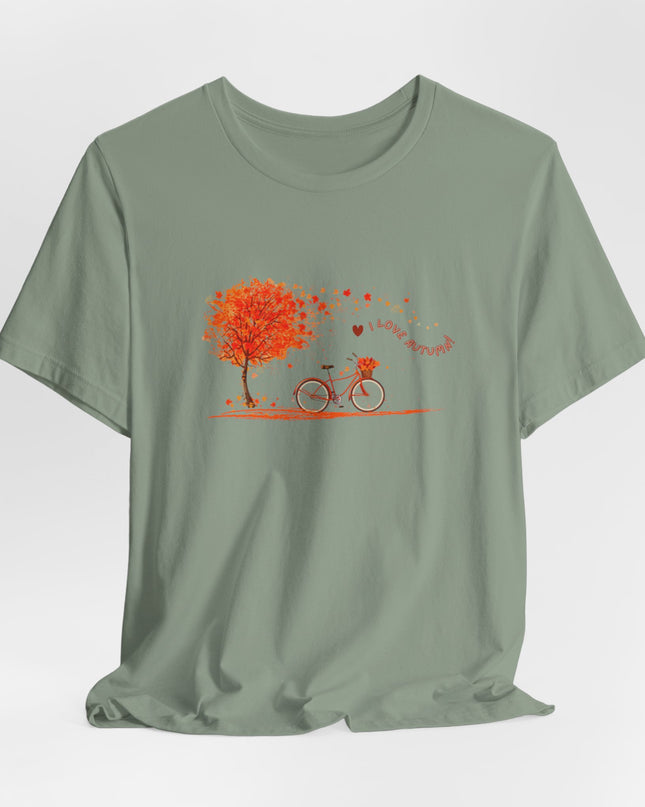 "I Love Autumn" Unisex Jersey Short Sleeve Tee
