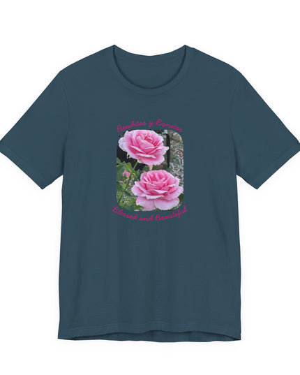"Blessed and Beautiful" Unisex Jersey Short Sleeve Tee