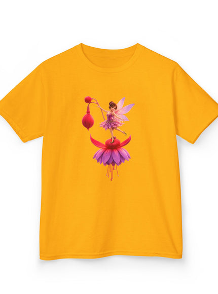 "Fuchsia Fairy" Kids Heavy Cotton Tee