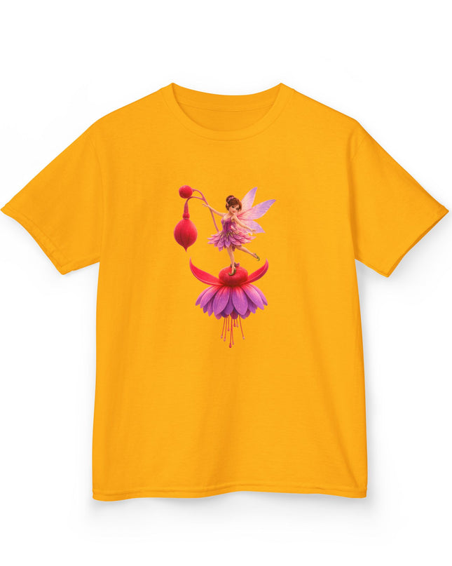 "Fuchsia Fairy" Kids Heavy Cotton Tee
