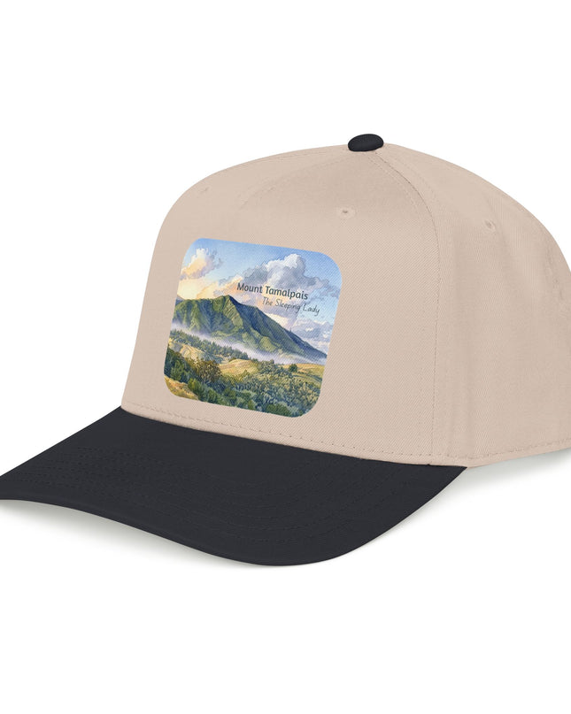 "Mount Tamalpais, the Sleeping Lady" Mid Profile Baseball Cap