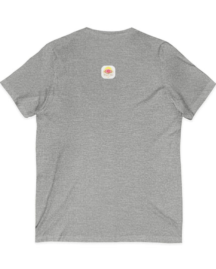 "Blessed and Beautiful" Ladies' V-Neck T-Shirt