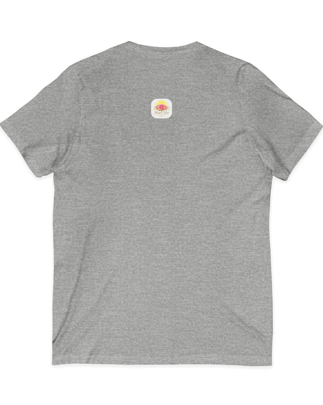 "Blessed and Beautiful" Ladies' V-Neck T-Shirt