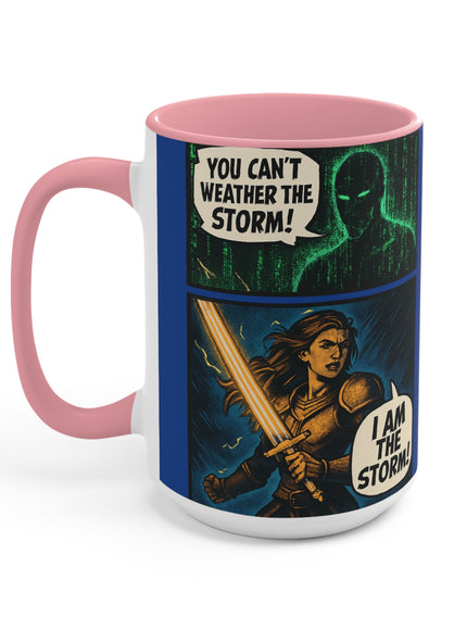 "I Am the Storm" Accent Mug