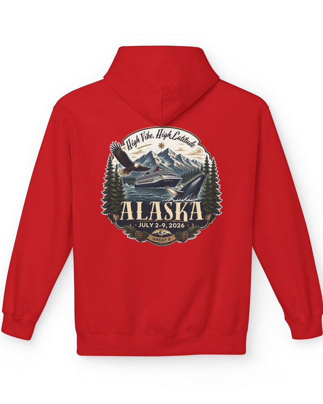 "Alaska" Unisex Midweight Softstyle Fleece Hoodie