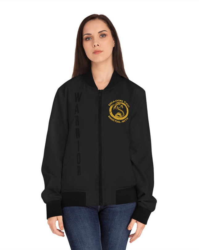 "Dragon Tao" Women's Bomber Jacket (AOP)