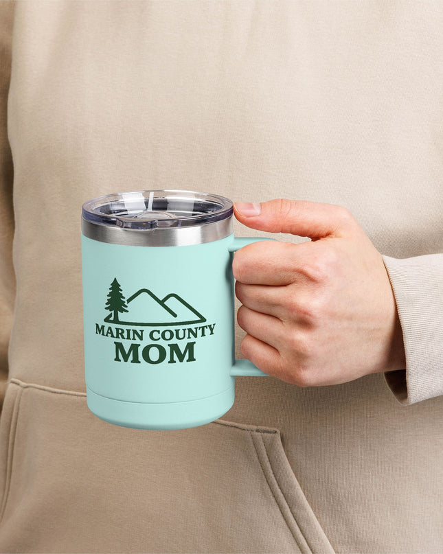 "Marin Country Mom" Coffee Mug Tumbler, 15oz