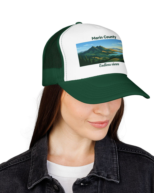 "Marin County, Endless Views" Foam Trucker Hat