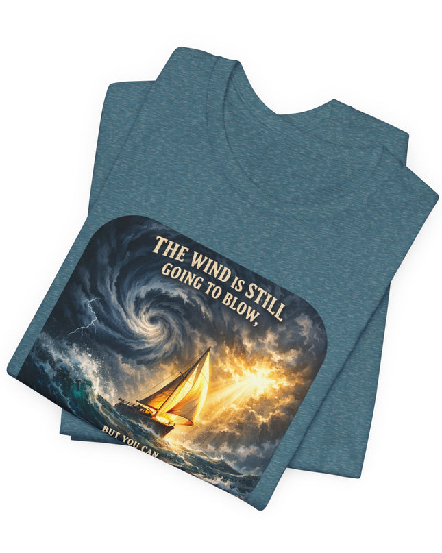 "Shift your Sails" Unisex Jersey Short Sleeve Tee