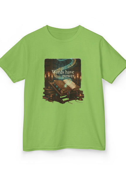 "Words Have Power" Kids Heavy Cotton Tee
