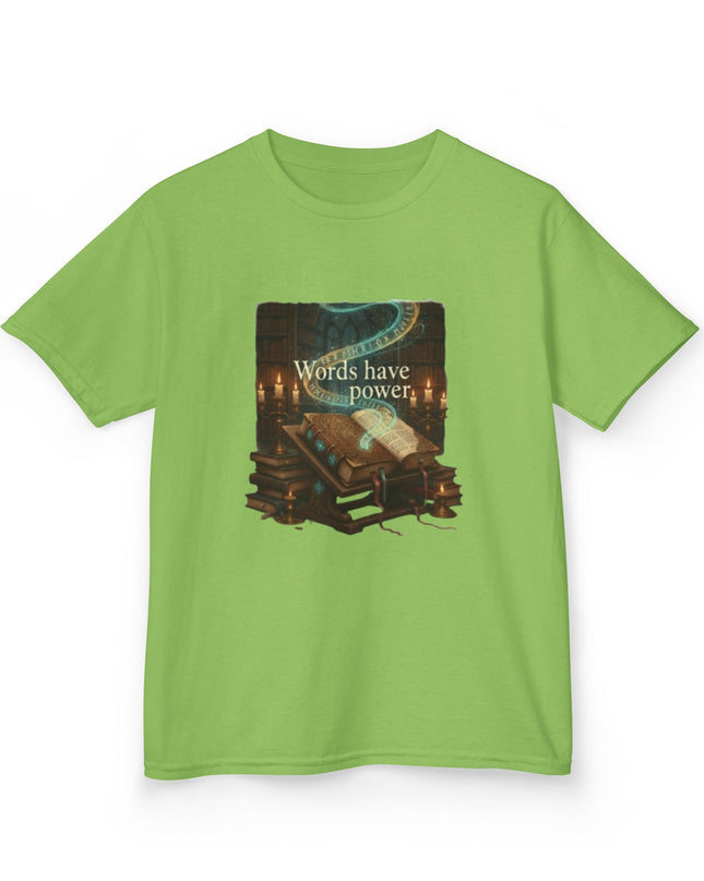 "Words Have Power" Kids Heavy Cotton Tee