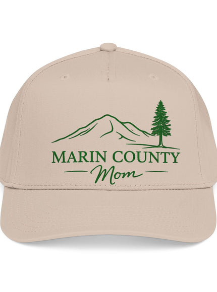"Marin County Mom" Mid Profile Baseball Cap