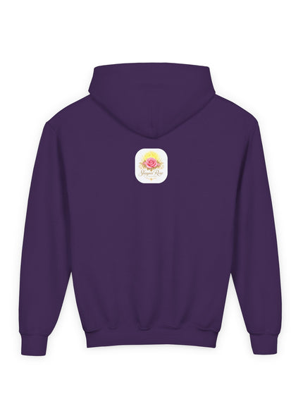 "My Mother Says I am Royalty" Youth Heavy Blend Hooded Sweatshirt