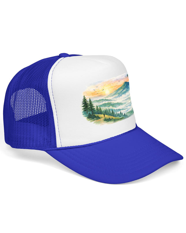 "Marin County, Where the Hills Meet the Sky" Foam Trucker Hat
