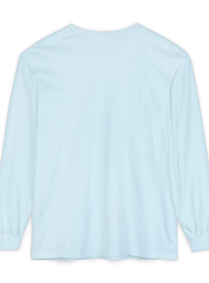 "Tides and Tall Trees" Unisex Garment-dyed Long Sleeve T-Shirt