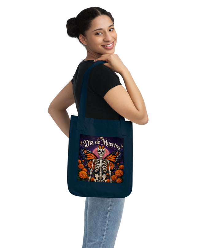 "Día de Muertos" Organic Canvas Tote Bag
