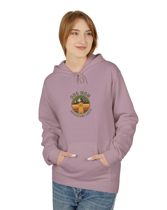 "Dog Mom" Unisex Midweight Softstyle Fleece Hoodie