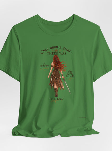 "She Saved Herself V5" Unisex Jersey Short Sleeve Tee