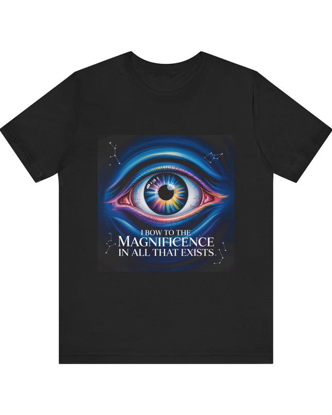 "I Bow to the Magnificence in all that Exists" Men's and Women's Jersey Short Sleeve Tee