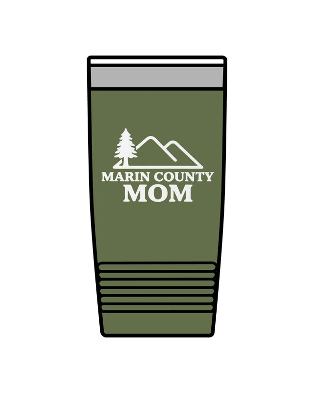 "Marin Country Mom" Insulated Tumbler, 20oz