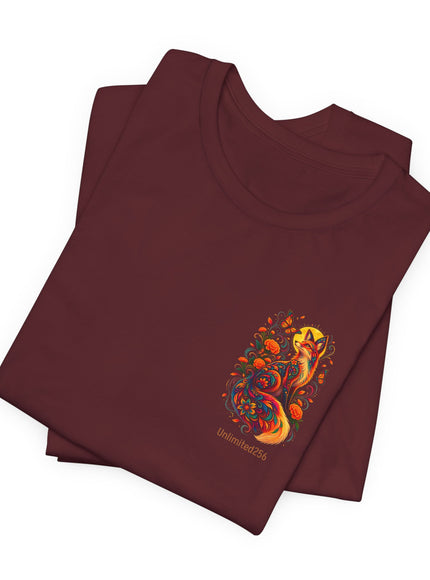 "Fox Alebrije (2-sided) Unisex Jersey Short Sleeve Tee