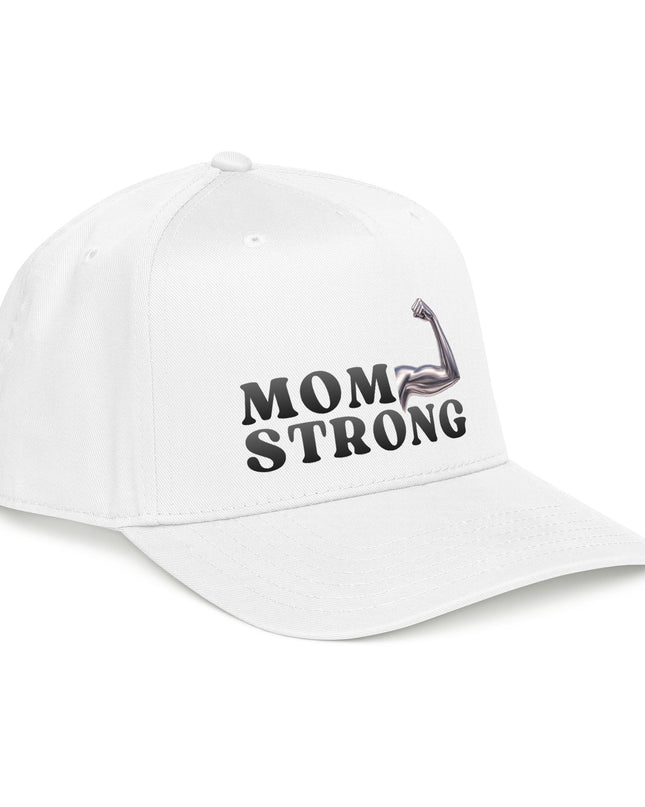 "Mom Strong" Mid Profile Baseball Cap