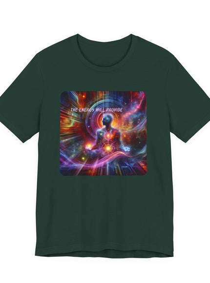"The Energy will Provide, (Energy for Success)" Unisex Jersey Short Sleeve Tee