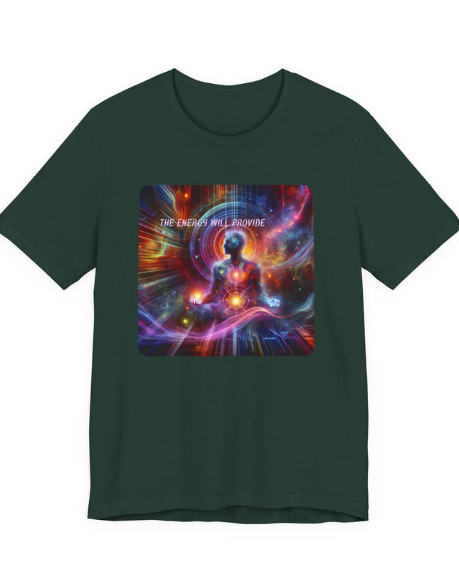 "The Energy will Provide, (Energy for Success)" Unisex Jersey Short Sleeve Tee