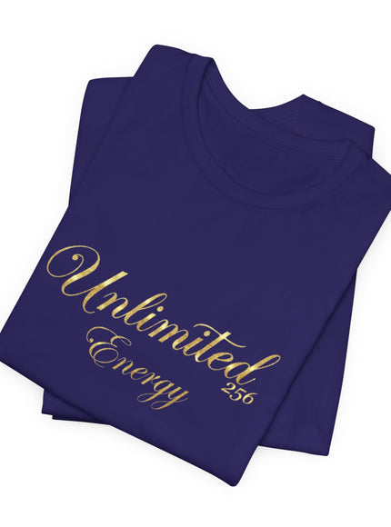 "Unlimited 256 Energy" Unisex Jersey Short Sleeve Tee