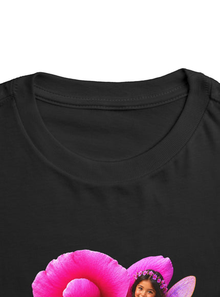 "Rose Fairy" Toddler Short Sleeve Tee