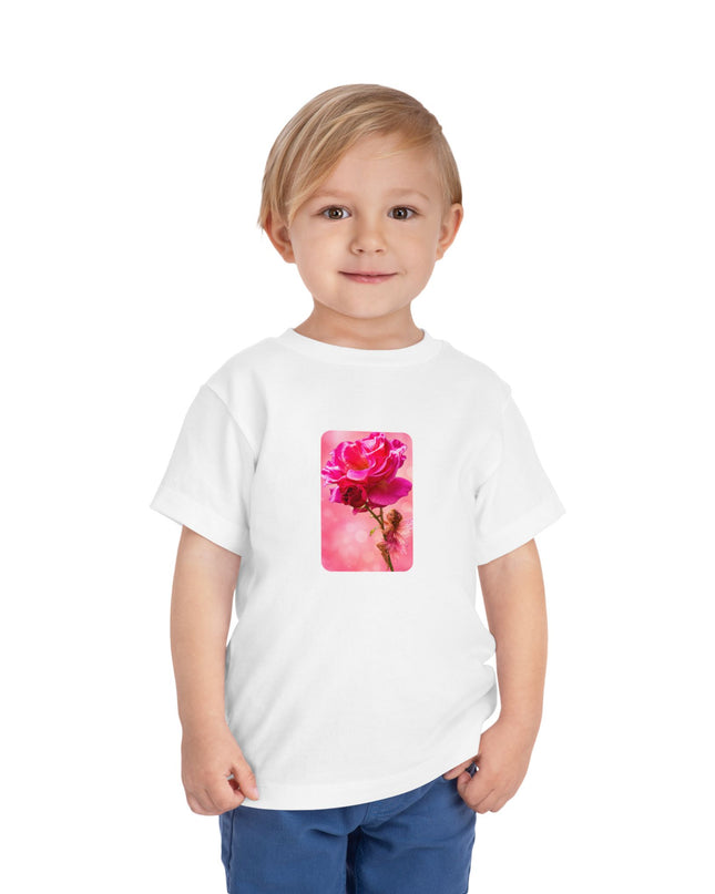 "Fairy Rose" Toddler Short Sleeve Tee