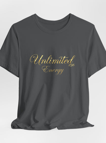 "Unlimited 256 Energy" Unisex Jersey Short Sleeve Tee